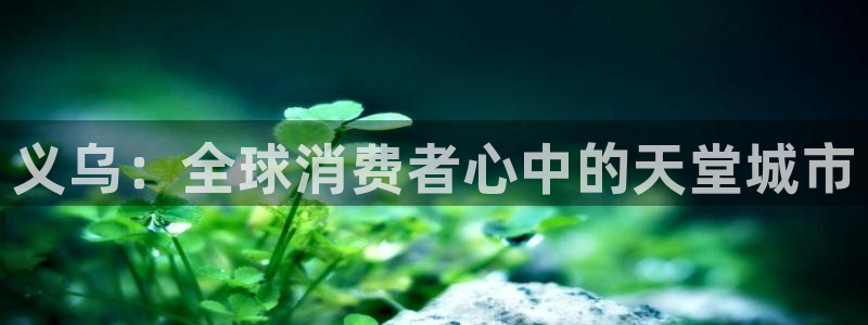 万事娱乐登录地址：义乌：全球消费者心中的天堂城市